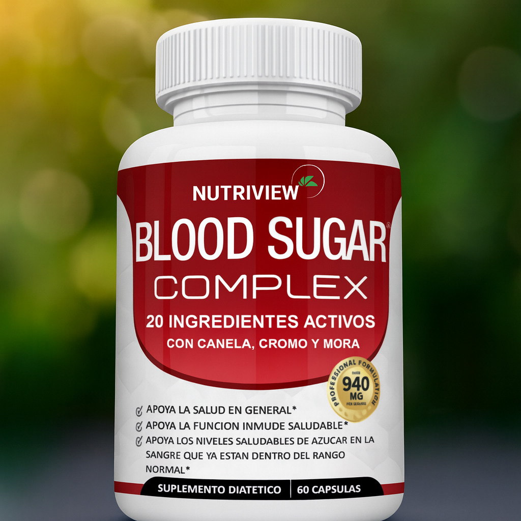 Suplemento Blood Sugar Complex