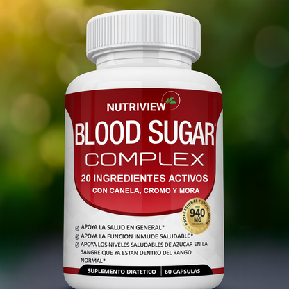 Suplemento Blood Sugar Complex