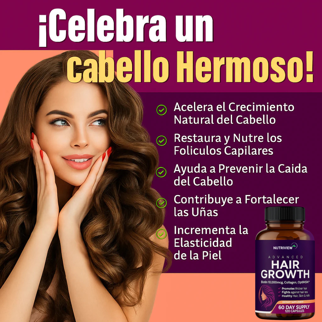Vitamina para el Cabello, Piel y Uñas